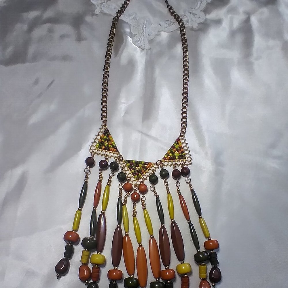 Beautiful Exotic Beaded Necklace